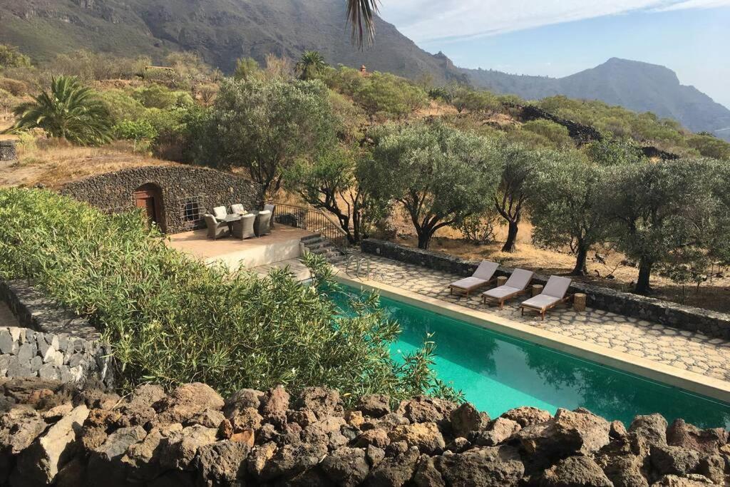 Luxury Villa In Nature With Swimming Pool Tenerife, Santiago Del Teide, With Sea And Mountain Views El Retamar Luaran gambar