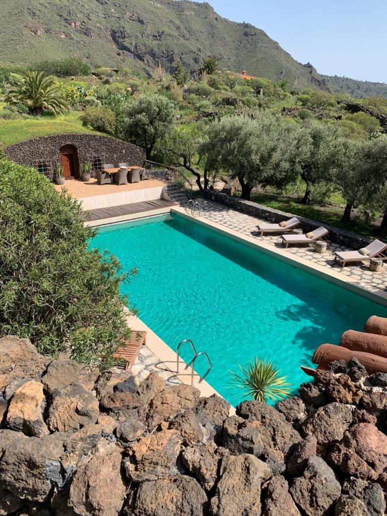 Luxury Villa In Nature With Swimming Pool Tenerife, Santiago Del Teide, With Sea And Mountain Views El Retamar Bilik gambar